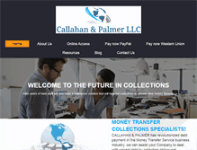 Tablet Screenshot of callahanandpalmer.net